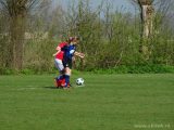 Jeugdwedstrijd sportpark 'Het Springer' van zaterdag 14 april 2018 (168/234)