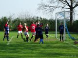 Jeugdwedstrijd sportpark 'Het Springer' van zaterdag 21 april 2018 (90/132)