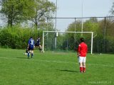 S.K.N.W.K. 4 - Cortgene/Bevelanders 4 (competitie) seizoen 2017-2018 (22/36)