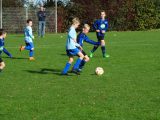 S.K.N.W.K. JO11-1 - FC De Westhoek JO11-2 (competitie) - najaar - seizoen 2018-2019 (42/61)