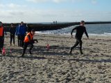 Strandtraining S.K.N.W.K. JO17-1 en JO17-2 van zaterdag 10 februari  2018 (32/163)