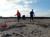 Strandtraining S.K.N.W.K. JO17-1 en JO17-2 van zaterdag 10 februari  2018 (37/163)