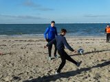 Strandtraining S.K.N.W.K. JO17-1 en JO17-2 van zaterdag 10 februari  2018 (58/163)