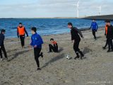 Strandtraining S.K.N.W.K. JO17-1 en JO17-2 van zaterdag 10 februari  2018 (69/163)