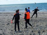 Strandtraining S.K.N.W.K. JO17-1 en JO17-2 van zaterdag 10 februari  2018 (86/163)