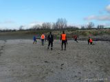 Strandtraining S.K.N.W.K. JO17-1 en JO17-2 van zaterdag 10 februari  2018 (89/163)