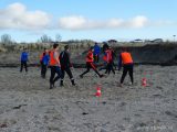 Strandtraining S.K.N.W.K. JO17-1 en JO17-2 van zaterdag 10 februari  2018 (92/163)