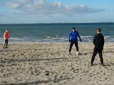 Strandtraining S.K.N.W.K. JO17-1 en JO17-2 van zaterdag 10 februari  2018 (104/163)