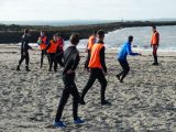 Strandtraining S.K.N.W.K. JO17-1 en JO17-2 van zaterdag 10 februari  2018 (108/163)