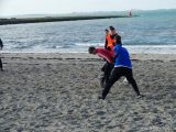 Strandtraining S.K.N.W.K. JO17-1 en JO17-2 van zaterdag 10 februari  2018 (114/163)