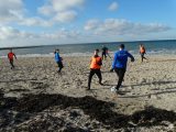 Strandtraining S.K.N.W.K. JO17-1 en JO17-2 van zaterdag 10 februari  2018 (120/163)