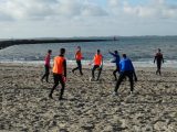 Strandtraining S.K.N.W.K. JO17-1 en JO17-2 van zaterdag 10 februari  2018 (122/163)