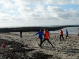 Strandtraining S.K.N.W.K. JO17-1 en JO17-2 van zaterdag 10 februari  2018 (136/163)