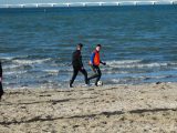 Strandtraining S.K.N.W.K. JO17-1 en JO17-2 van zaterdag 10 februari  2018 (138/163)