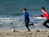 Strandtraining S.K.N.W.K. JO17-1 en JO17-2 van zaterdag 10 februari  2018 (139/163)