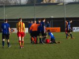 S.K.N.W.K. 1 - SC Stavenisse 1 (competitie) seizoen 2018-2019 (111/138)