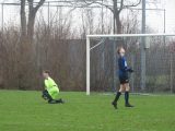 S.K.N.W.K. JO17-1 - FC De Westhoek JO17-1 (oefen) seizoen 2018-2019 (30/76)