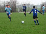 S.K.N.W.K. JO17-1 - FC De Westhoek JO17-1 (oefen) seizoen 2018-2019 (46/76)