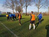 Gezamenlijke training S.K.N.W.K. 2 en JO19-1 zaterdag 19-01-2019 (1/33)