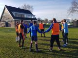 Gezamenlijke training S.K.N.W.K. 2 en JO19-1 zaterdag 19-01-2019 (7/33)