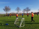 Gezamenlijke training S.K.N.W.K. 2 en JO19-1 zaterdag 19-01-2019 (15/33)