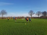 Gezamenlijke training S.K.N.W.K. 2 en JO19-1 zaterdag 19-01-2019 (23/33)