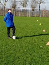 Gezamenlijke training S.K.N.W.K. 2 en JO19-1 zaterdag 19-01-2019 (29/33)