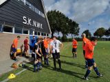 Tweede training 1e selectie S.K.N.W.K. seizoen 2019-2020 met aansluitend lunch (7/46)