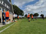 Tweede training 1e selectie S.K.N.W.K. seizoen 2019-2020 met aansluitend lunch (12/46)