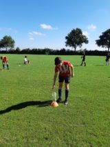 Laatste training S.K.N.W.K. JO11-1 van dit seizoen (21/110)