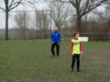 Onderlinge wedstrijd S.K.N.W.K. JO15-1 en JO17-1 (zaterdag 19 december 2020) (85/122)