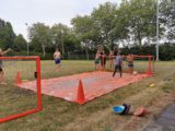 Waterpret tijdens training S.K.N.W.K. JO12-1' (8/64)