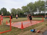 Waterpret tijdens training S.K.N.W.K. JO12-1' (13/64)