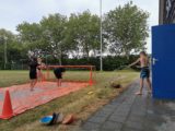 Waterpret tijdens training S.K.N.W.K. JO12-1' (17/64)