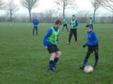 Nieuwjaarstraining S.K.N.W.K. JO13-1 en JO11-1 van zaterdag 2 januari 2021 (21/128)