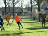 Onderlinge wedstrijd S.K.N.W.K. JO15-1 en JO17-1 (zaterdag 9 januari 2021) (10/118)