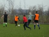 Onderlinge wedstrijd S.K.N.W.K. JO15-1 en JO17-1 (zaterdag 16 januari 2021) (18/144)