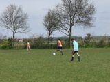 Onderlinge wedstrijd S.K.N.W.K. JO15-1 en JO17-1 (zaterdag 24 april 2021) (10/87)