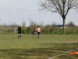 Onderlinge wedstrijd S.K.N.W.K. JO15-1 en JO17-1 (zaterdag 24 april 2021) (36/87)