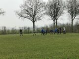 Onderlinge wedstrijd S.K.N.W.K. JO15-1 en JO17-1 (zaterdag 27 februari 2021) (1/95)