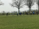 Onderlinge wedstrijd S.K.N.W.K. JO15-1 en JO17-1 (zaterdag 27 februari 2021) (2/95)