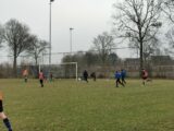 Onderlinge wedstrijd S.K.N.W.K. JO15-1 en JO17-1 (zaterdag 27 februari 2021) (11/95)