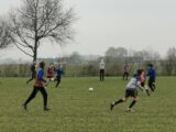 Onderlinge wedstrijd S.K.N.W.K. JO15-1 en JO17-1 (zaterdag 27 februari 2021) (25/95)