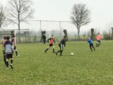 Onderlinge wedstrijd S.K.N.W.K. JO15-1 en JO17-1 (zaterdag 27 februari 2021) (43/95)