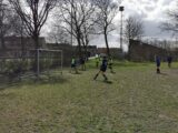 Onderlinge wedstrijd S.K.N.W.K. JO15-1 en JO17-1 (zaterdag 27 maart 2021) (11/100)