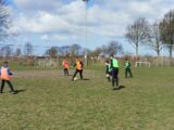 Onderlinge wedstrijd S.K.N.W.K. JO15-1 en JO17-1 (zaterdag 27 maart 2021) (16/100)