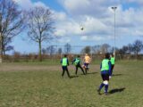 Onderlinge wedstrijd S.K.N.W.K. JO15-1 en JO17-1 (zaterdag 27 maart 2021) (24/100)