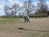 Onderlinge wedstrijd S.K.N.W.K. JO15-1 en JO17-1 (zaterdag 27 maart 2021) (51/100)