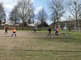 Onderlinge wedstrijd S.K.N.W.K. JO15-1 en JO17-1 (zaterdag 27 maart 2021) (73/100)