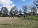 Onderlinge wedstrijd S.K.N.W.K. JO15-1 en JO17-1 (zaterdag 27 maart 2021) (74/100)